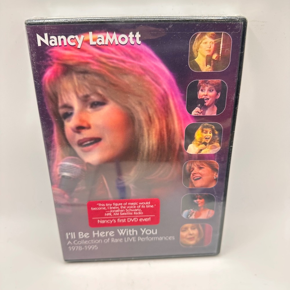 NWT Nancy LaMott I'll Be Here With You Rare LIVE Performances 1978-1995 DVD New